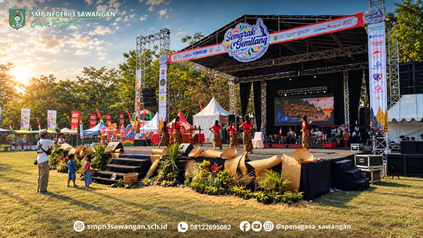 Sanggar Kresna Sejati SMP Negeri 3 Sawangan Tampil dalam Opening Ceremony dan Grand Final BTF 2026